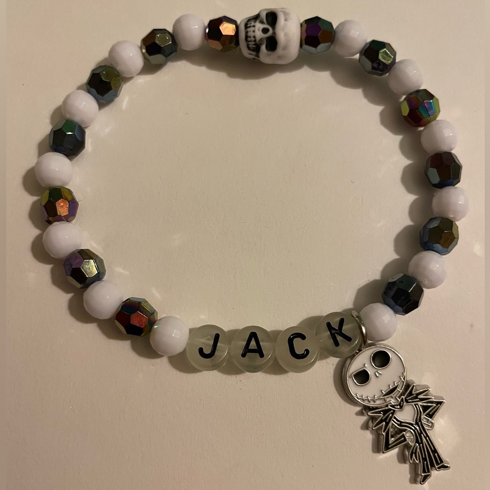 Jack skeleton bracelet